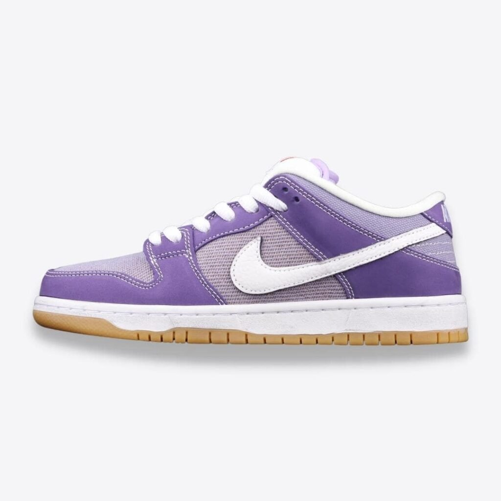 Nike SB Dunk Low Pro ISO "Unbleached Pack Lilac"